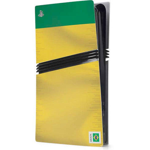 Brazil Soccer Flag PlayStation PS5 Skins