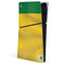 Brazil Soccer Flag PS5 Slim Digital Edition Console Skin