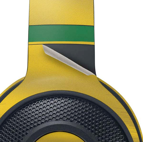 Brazil Soccer Flag Razer Kraken X Skin