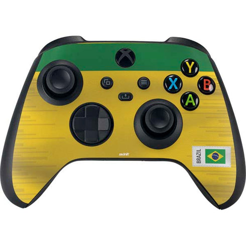 Brazil Soccer Flag Xbox Series X Skins