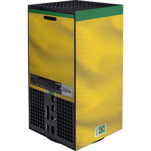 Brazil Soccer Flag XBox Series X Digital Edition Bundle Skin
