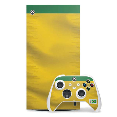 Brazil Soccer Flag Xbox Series X Skins