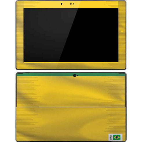 Brazil Soccer Flag Surface Pro Tablet Skin