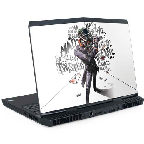 DC Comics The Joker Brilliantly Twisted Dell Alienware Skin