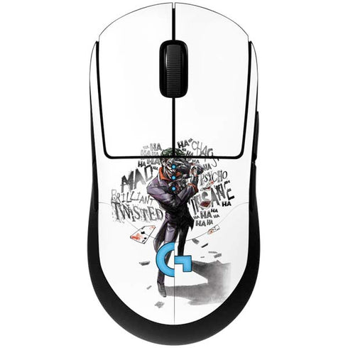 DC Comics The Joker Brilliantly Twisted G Pro Wireless Gaming Mouse Skin