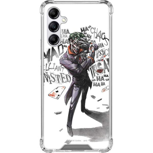DC Comics The Joker Brilliantly Twisted Gabb Phone 4 Clear Case