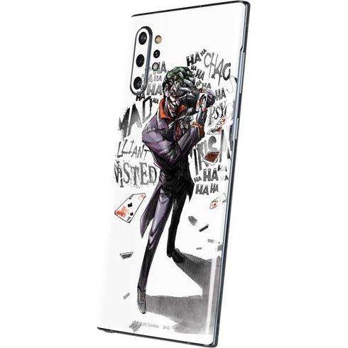 DC Comics The Joker Brilliantly Twisted Galaxy Note 10 Plus Skin