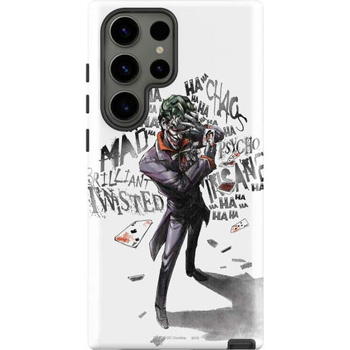 DC Comics The Joker Brilliantly Twisted Galaxy S23 Ultra Pro Case
