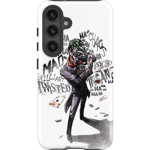 DC Comics The Joker Brilliantly Twisted Galaxy S25 Impact Case