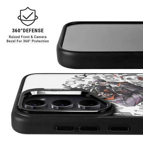 DC Comics The Joker Brilliantly Twisted Galaxy S25 Kickstand Case