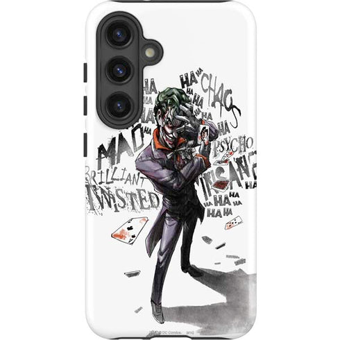 DC Comics The Joker Brilliantly Twisted Galaxy S25 Plus Impact Case