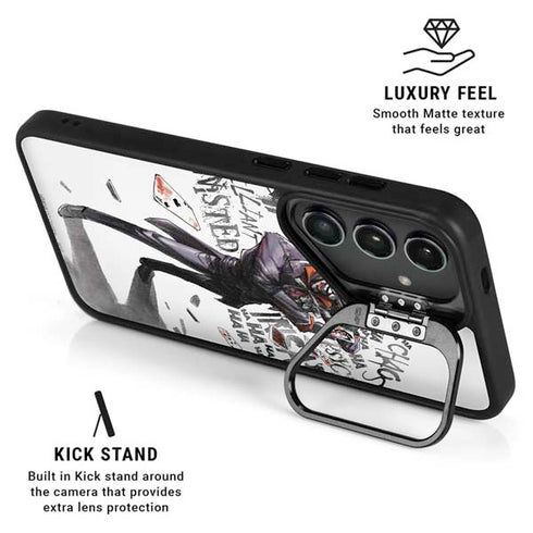 DC Comics The Joker Brilliantly Twisted Galaxy S24 Plus Kickstand Case