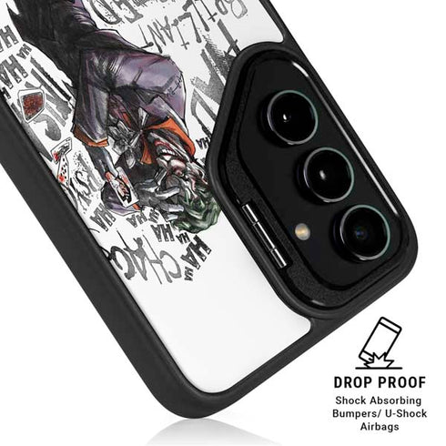 DC Comics The Joker Brilliantly Twisted Galaxy S25 Plus Kickstand Case