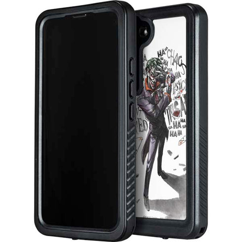 DC Comics The Joker Brilliantly Twisted Galaxy S24 Plus Waterproof Case