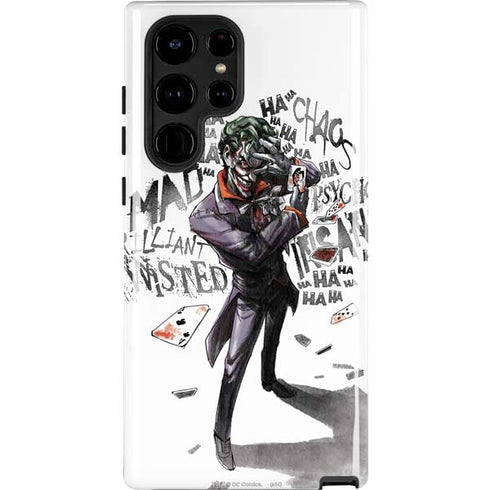 DC Comics The Joker Brilliantly Twisted Galaxy S25 Ultra Impact Case