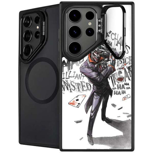 DC Comics The Joker Brilliantly Twisted Galaxy S25 Ultra Kickstand Case