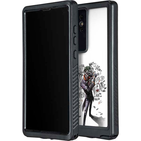 DC Comics The Joker Brilliantly Twisted Galaxy S24 Ultra Waterproof Case