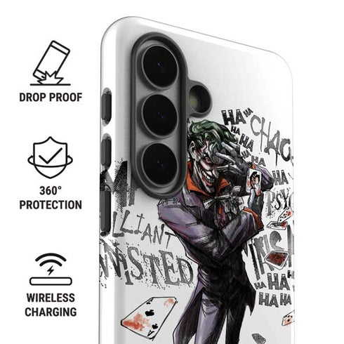 DC Comics The Joker Brilliantly Twisted Galaxy S26 Impact Case