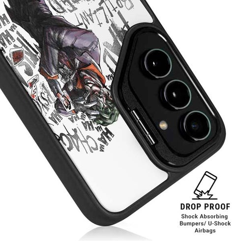 DC Comics The Joker Brilliantly Twisted Galaxy S26 Kickstand Case