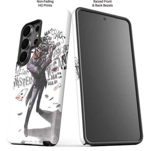 DC Comics The Joker Brilliantly Twisted Galaxy S26 Ultra Impact Case