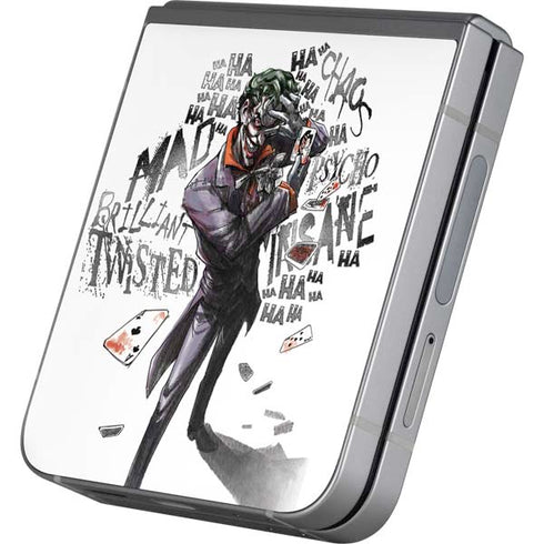 DC Comics The Joker Brilliantly Twisted Galaxy Z Flip6 Skin