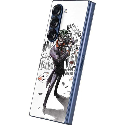 DC Comics The Joker Brilliantly Twisted Galaxy Z Fold6 Skin