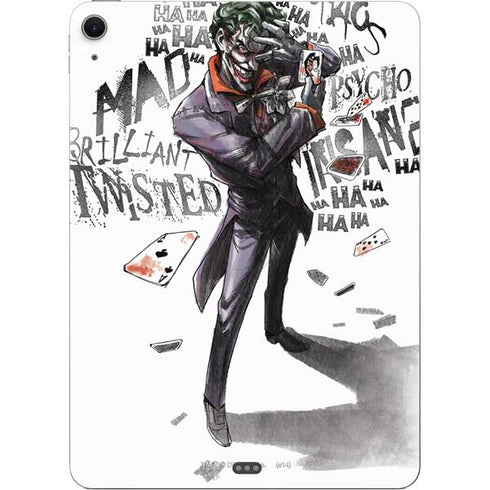 DC Comics The Joker Brilliantly Twisted Apple iPad Air Skin