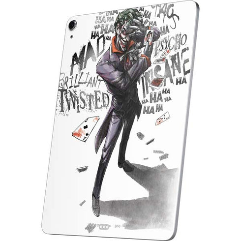 DC Comics The Joker Brilliantly Twisted Apple iPad Air Skin