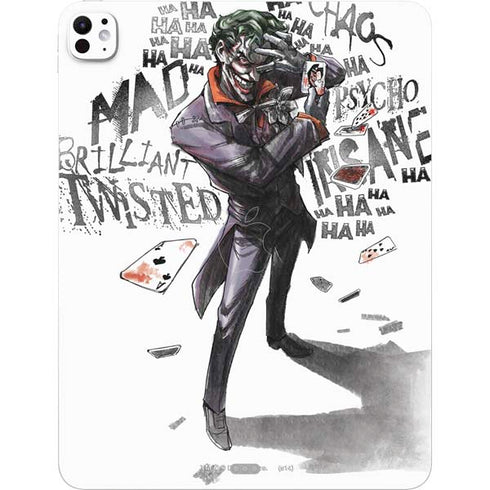 DC Comics The Joker Brilliantly Twisted iPad Pro 13in M4 (2024) Skin