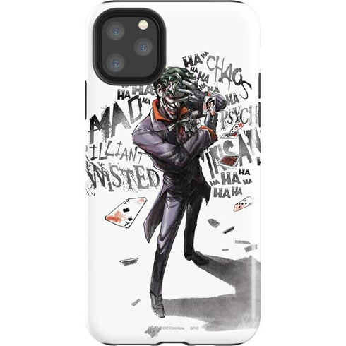 DC Comics The Joker Brilliantly Twisted iPhone Cases