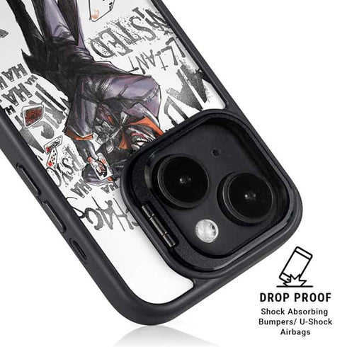 DC Comics The Joker Brilliantly Twisted iPhone 13 Kickstand Case