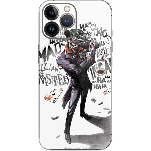 DC Comics The Joker Brilliantly Twisted iPhone 15 Pro Max Skin