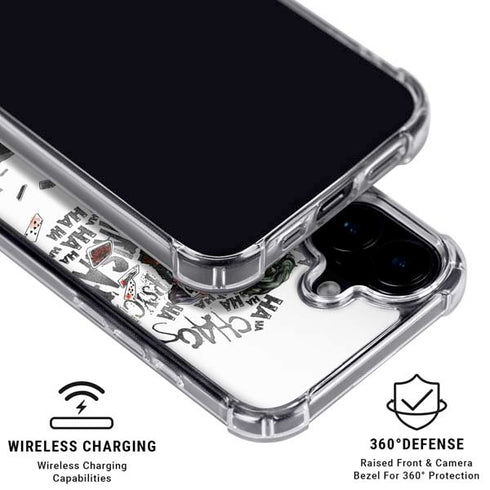 DC Comics The Joker Brilliantly Twisted iPhone 16 MagSafe Case