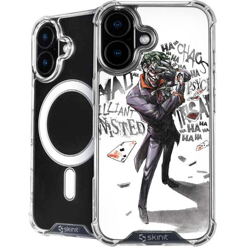 DC Comics The Joker Brilliantly Twisted iPhone 16 Plus MagSafe Case