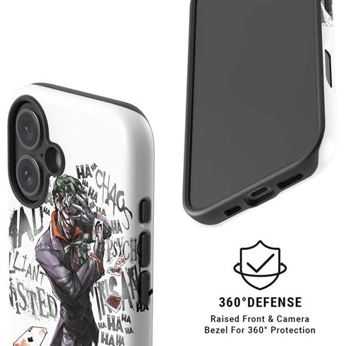 DC Comics The Joker Brilliantly Twisted iPhone 16 Plus Magsafe Impact Case