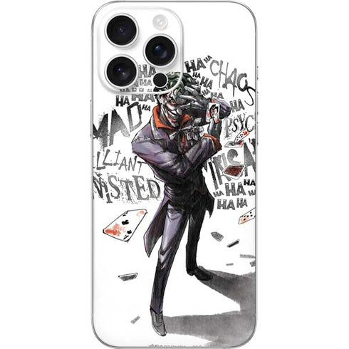 DC Comics The Joker Brilliantly Twisted iPhone 16 Pro Max Skin