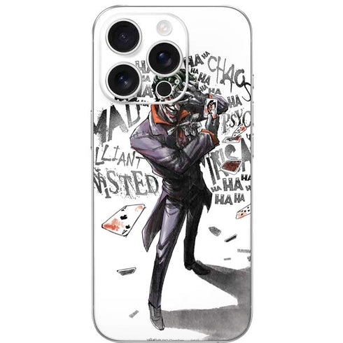 DC Comics The Joker Brilliantly Twisted iPhone 16 Pro Skin