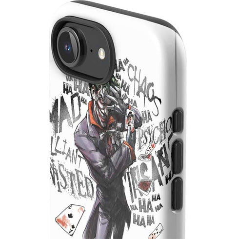 DC Comics The Joker Brilliantly Twisted iPhone 16e Impact Case