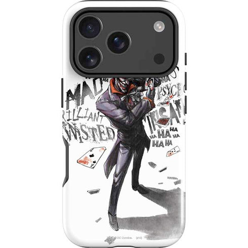 DC Comics The Joker Brilliantly Twisted iPhone 18 Pro Max Impact Case