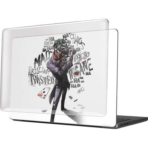 DC Comics The Joker Brilliantly Twisted MacBook Pro 14in (2021-24) Case plus Skin