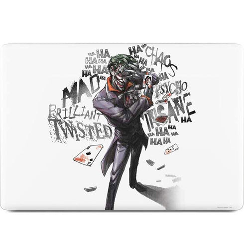DC Comics The Joker Brilliantly Twisted MacBook Skins
