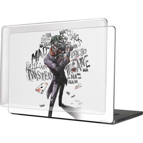 DC Comics The Joker Brilliantly Twisted MacBook Cases