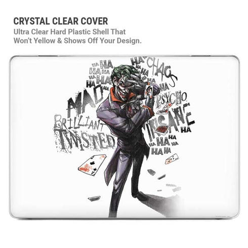 DC Comics The Joker Brilliantly Twisted MacBook Cases