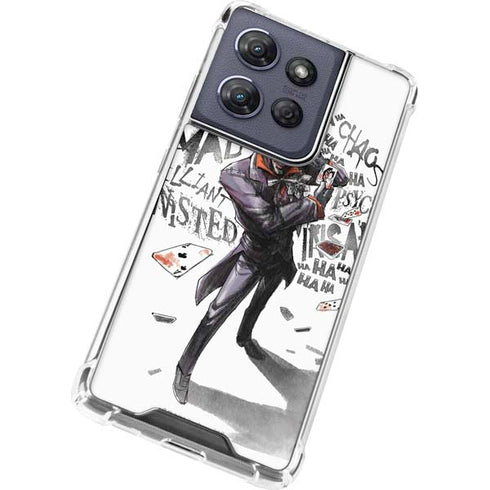 DC Comics The Joker Brilliantly Twisted Moto G Play 5G (2025) Clear Case