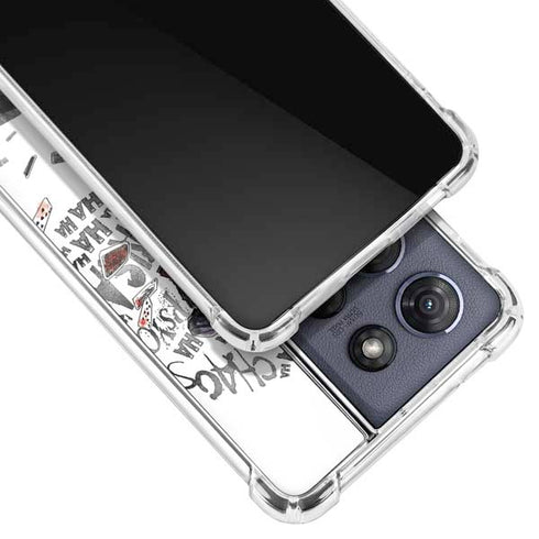 DC Comics The Joker Brilliantly Twisted Moto G Play 5G (2025) Clear Case