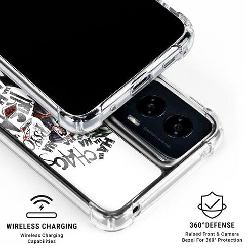 DC Comics The Joker Brilliantly Twisted Moto G Power 5G (2024) Clear Case
