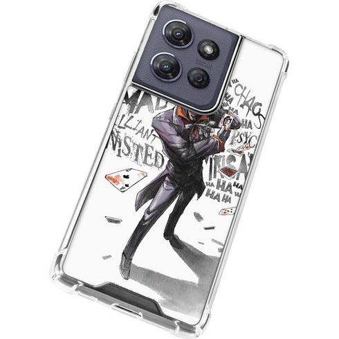 DC Comics The Joker Brilliantly Twisted Moto G Power 5G (2025) Clear Case