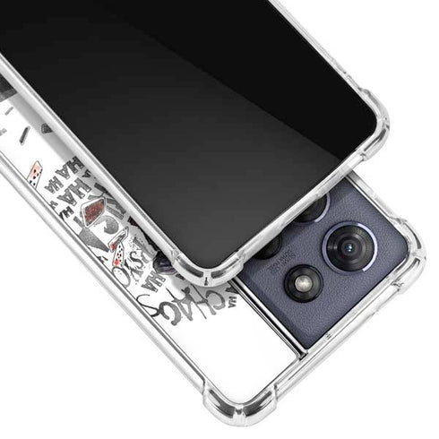 DC Comics The Joker Brilliantly Twisted Moto G Power 5G (2025) Clear Case