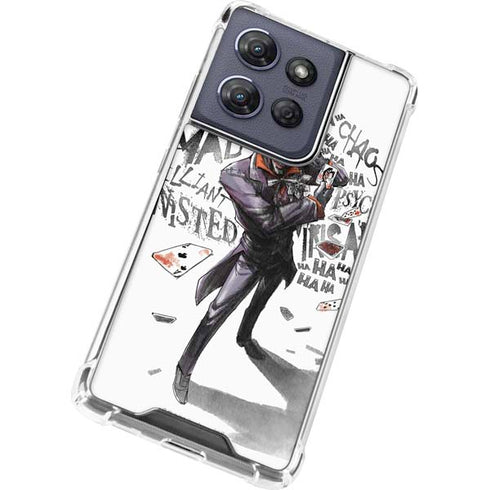 DC Comics The Joker Brilliantly Twisted Moto G Stylus 5G (2025) Clear Case