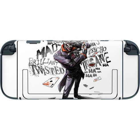 DC Comics The Joker Brilliantly Twisted Nintendo Switch 2 (2025) with Joy-Con Skin